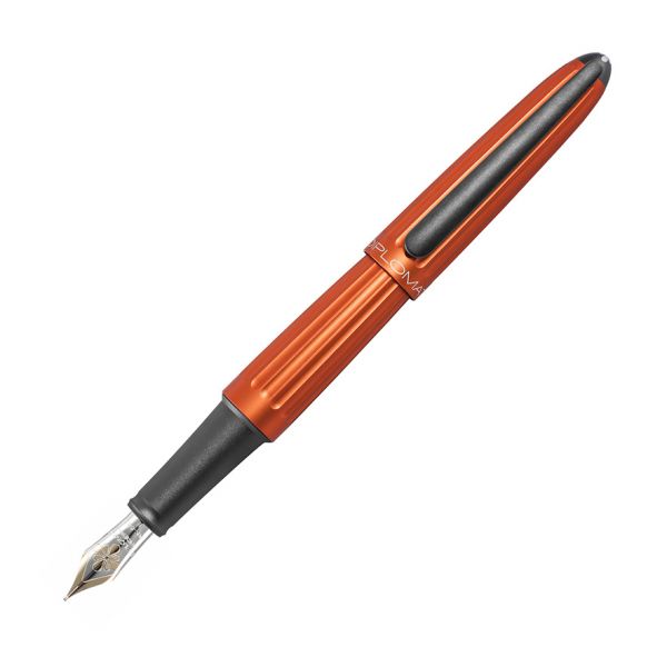 Füllhalter Aero orange 14 kt